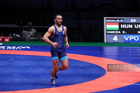 Ukraynanı təmsil edən azərbaycanlı güləşçi Bakıda olimpiadaya lisenziya qazanıb