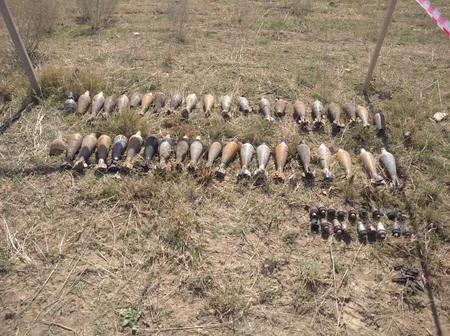 ANAMA 175 partlamamış hərbi sursat və 2 dron aşkarladı