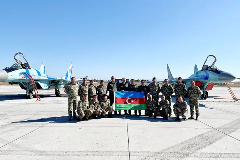 Военные летчики Азербайджана продемонстрировали свое мастерство на фестивале Технофест