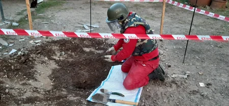Düşmənin Tovuzda öldürdüyü kişinin həyətindən daha bir mərmi tapıldı