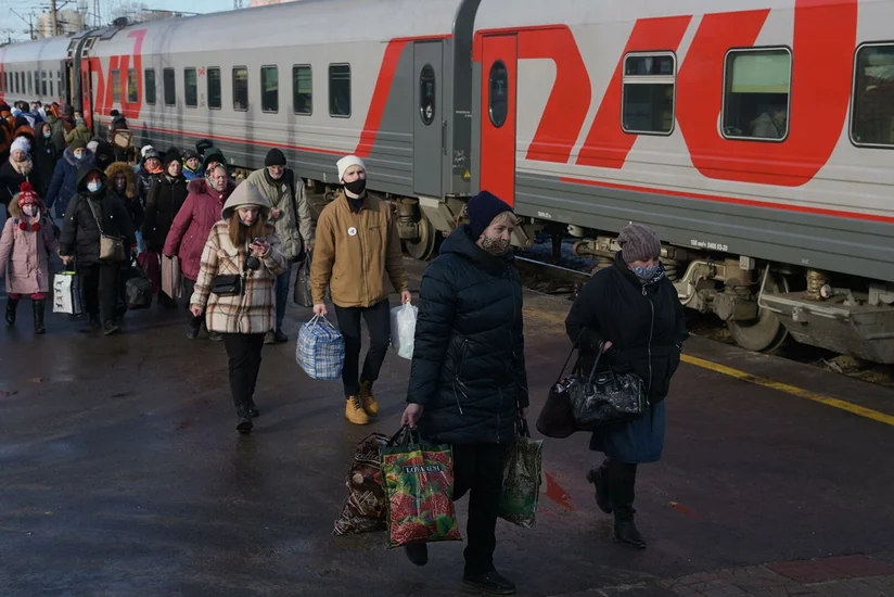 Ukraynadan Polşaya köçən qaçqınların sayı 2 milyonu ötüb