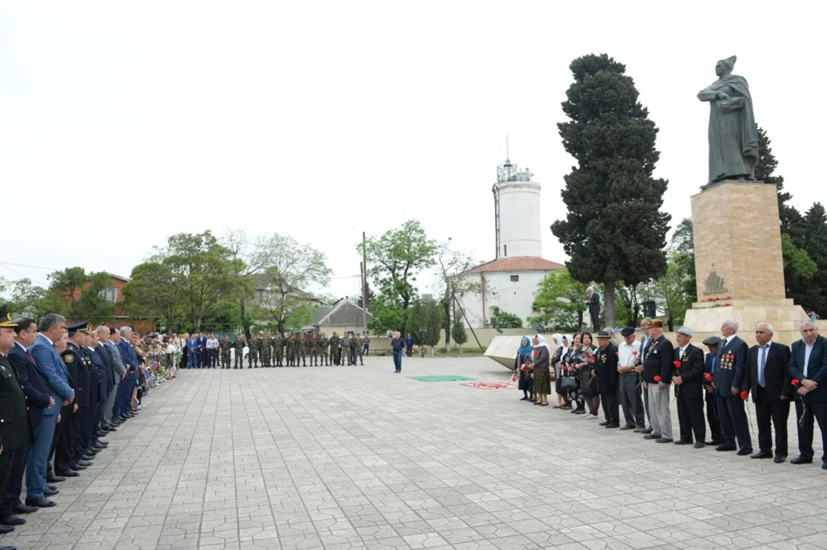 Lənkəranda 9 May - Qələbə Günü qeyd edilib - FOTO