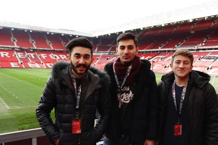 Winners of mini-football championship organized by Bakcell visit Manchester