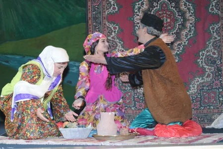 Sumqayıt Dövlət Dram Teatrında yeni tamaşanın premyerası olub