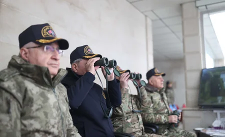 Türkiyə MN Qardaş yumruğu təlimindən görüntülər yayıb