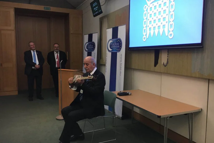 Böyük Britaniya parlamentində 20 Yanvar şəhidləri yad edilib - FOTO