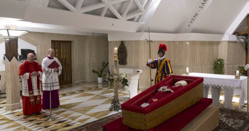Vatikanda Papa Fransisk ilə vida mərasimi başlayıb