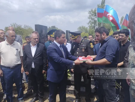 Neftçalada Birinci Qarabağ müharibəsinin şəhidi Yaşar Kərimov dəfn edilib - YENİLƏNİB