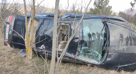 Qobustanda ağır yol qəzası baş verib, ölən və xəsarət alanlar var