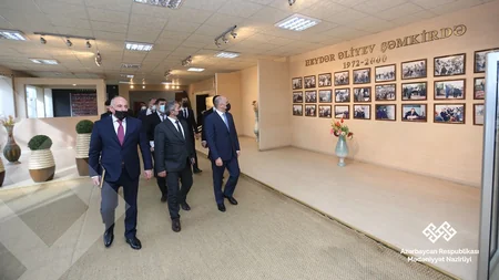 Nazir Şəmkirdə mədəniyyət müəssisələrinə baxış keçirib