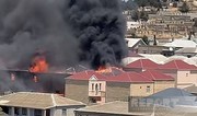 В Хырдалане горит частный жилой дом