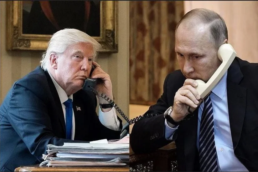 Путин и Трамп провели телефонный разговор