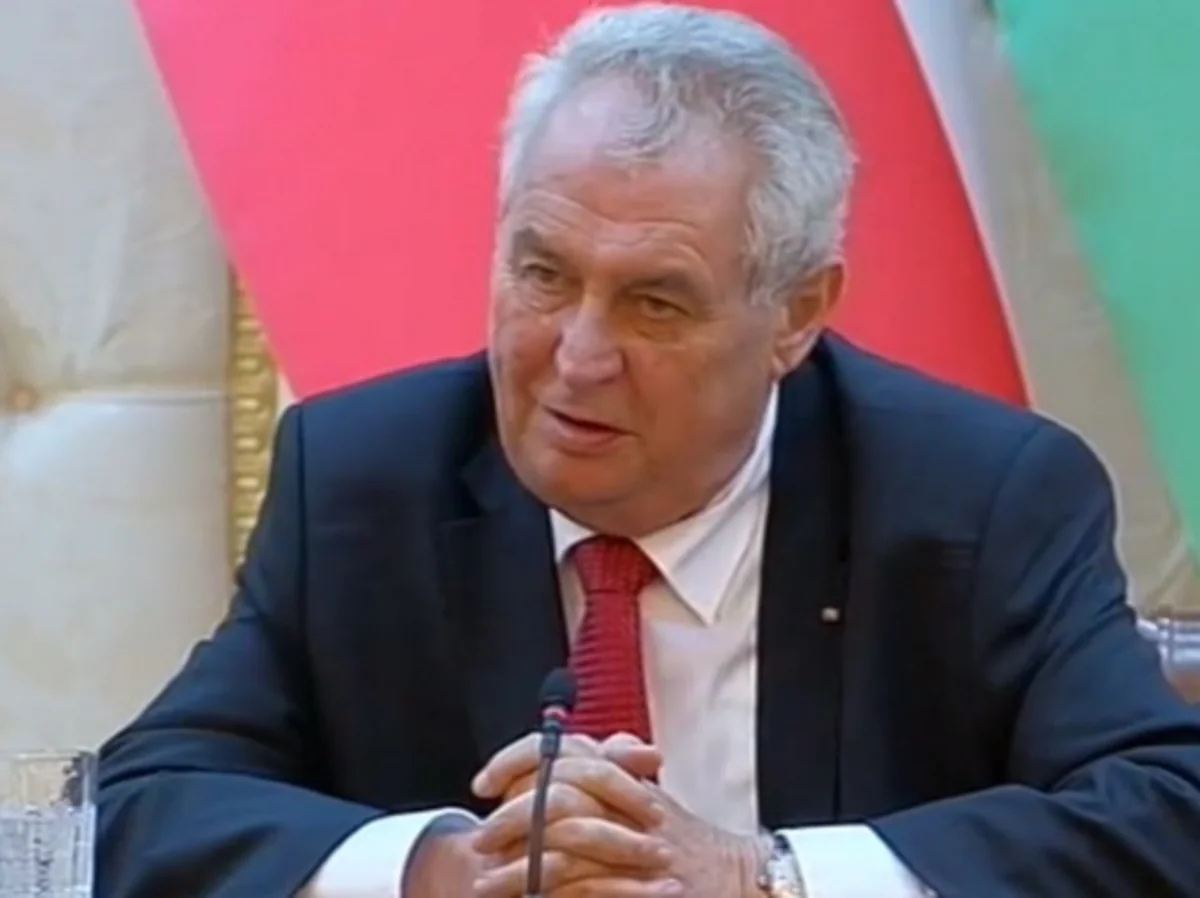 ​Miloş Zeman: Çexiya Azərbaycanla silah sahəsində əməkdaşlığa hazırdır