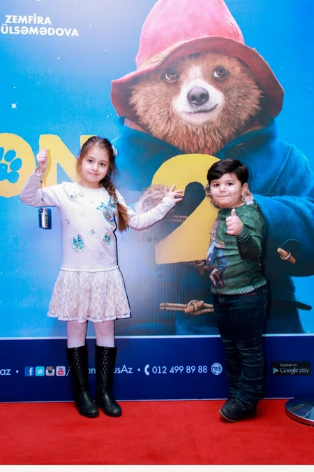 CinemaPlusda Azərbaycan dilinə dublyaj edilmiş “Paddinqton 2” filminin nümayişi olub - FOTO - VİDEO