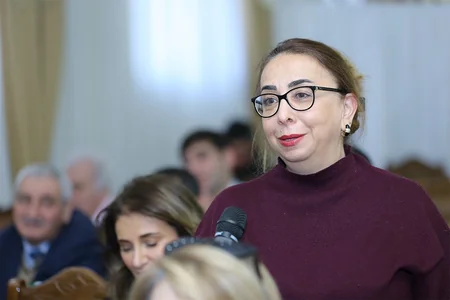 Deputatlığa namizəd Rauf Nağıyev seçicilərlə görüşüb