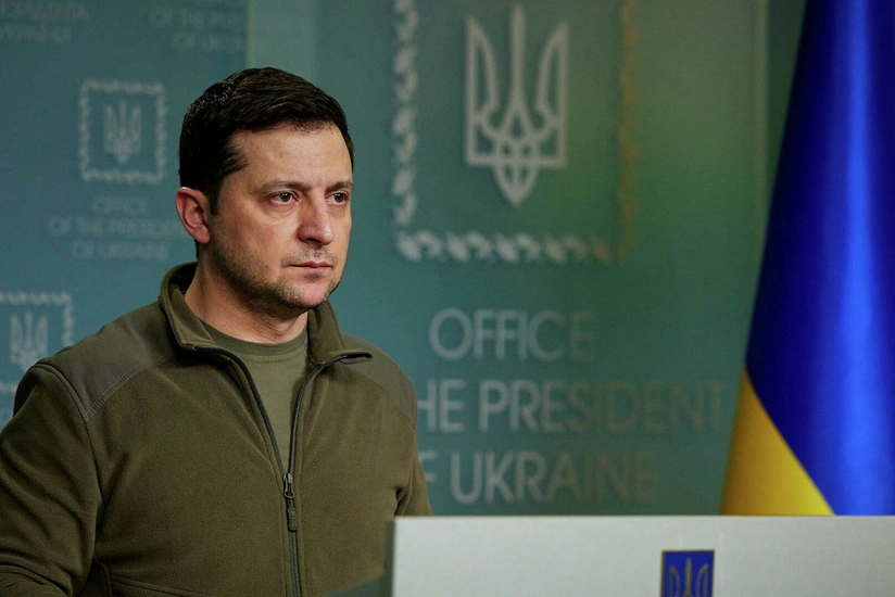 Zelensky comments on first round of Ukraine-Russia talks