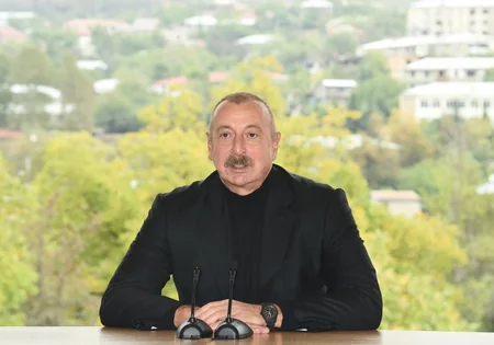Президент Ильхам Алиев встретился с представителями общественности Ходжавендского района