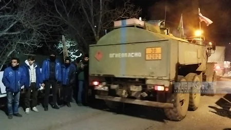 Xankəndi-Laçın yolunda sülhməramlıların 60 avtomobili maneəsiz keçib - YENİLƏNİB-7 