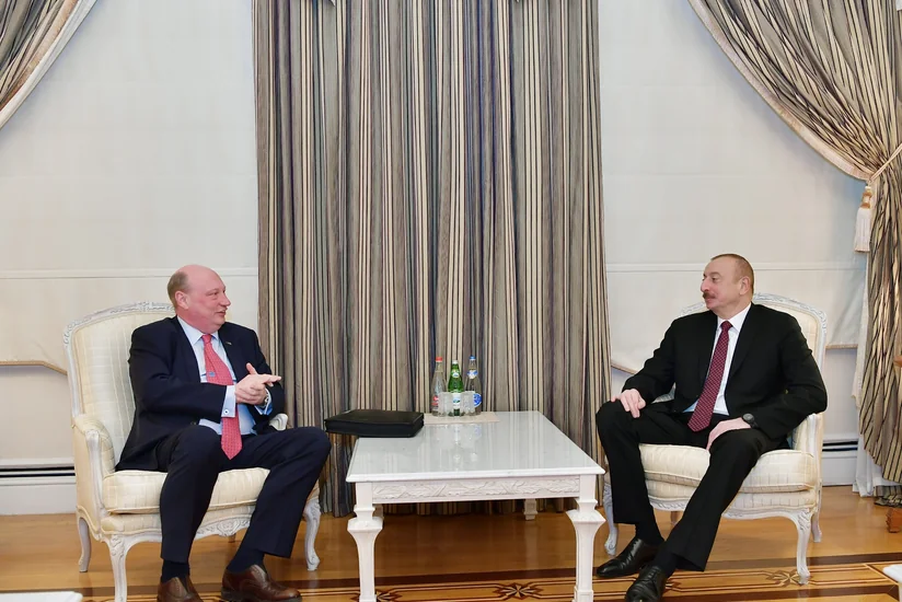 Президент Ильхам Алиев принял руководителя Генерального директората Европейской комиссии по транспорту и мобильности