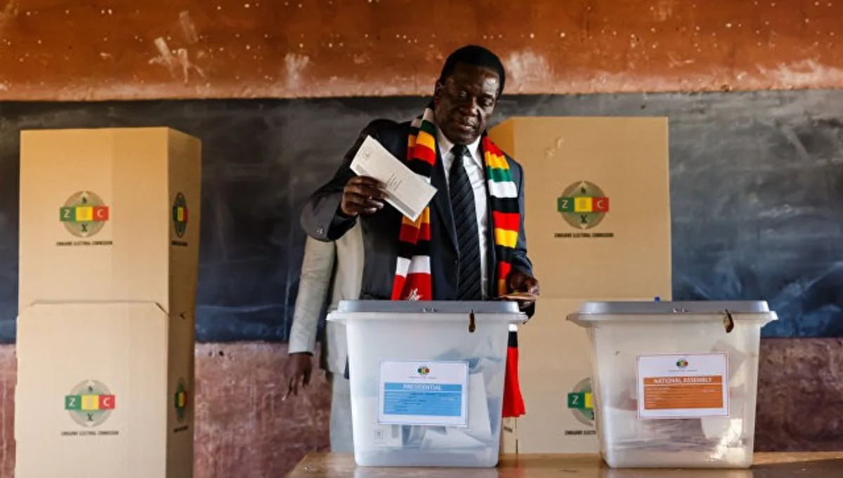 Zimbabvenin hazırkı lideri prezident seçkilərində qalib olub