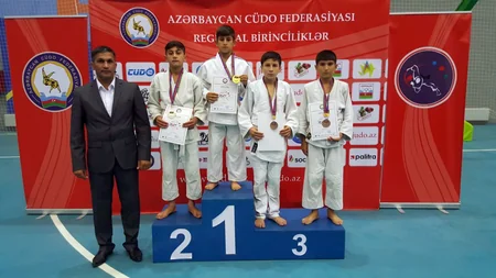 Ağcabədidə cüdo üzrə Aran-Qarabağ bölgə birincilyi keçirilir - FOTO