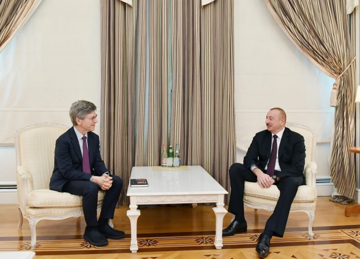 President Ilham Aliyev receives UN Secretary-General’s Special Advisor on Sustainable Development Goals