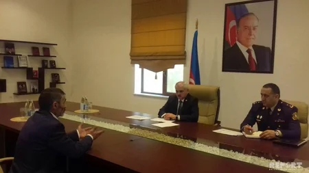 Arzu Rəhimov Göyçayda vətəndaşları qəbul edib