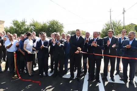 Azərbaycan Prezidenti Cəlilabadda avtomobil yolunun açılışında iştirak edib