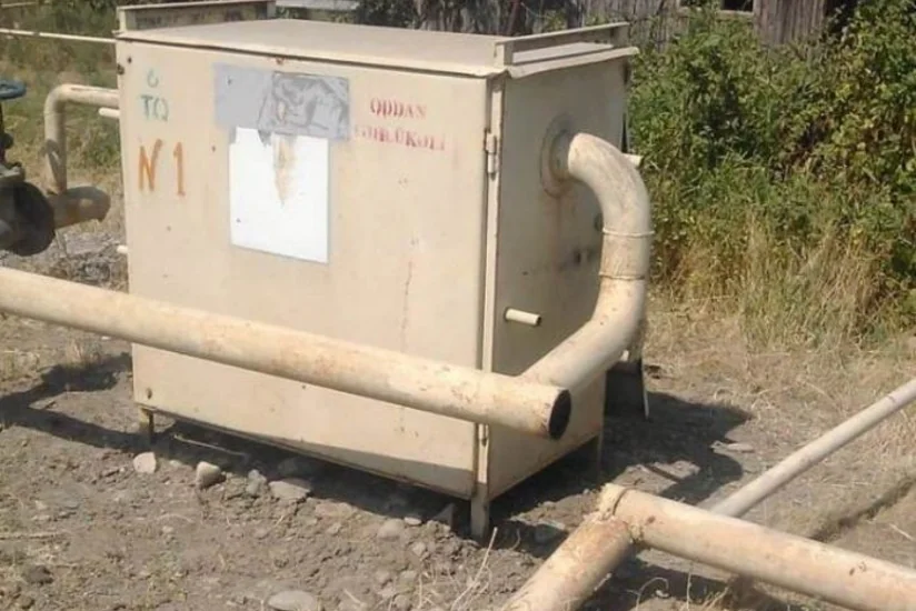 Сильный ветер в Товузе повредил линии газопровода - ВИДЕО