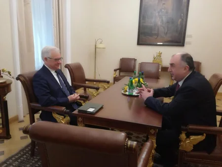 Azerbaijani, Polish FMS discuss projects of energy and transport corridors