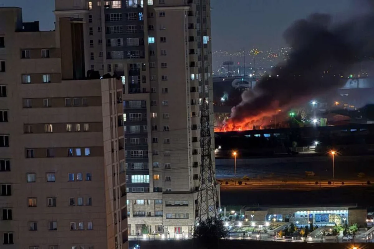 Fire at Shahran oil storage facility in Tehran brought under control