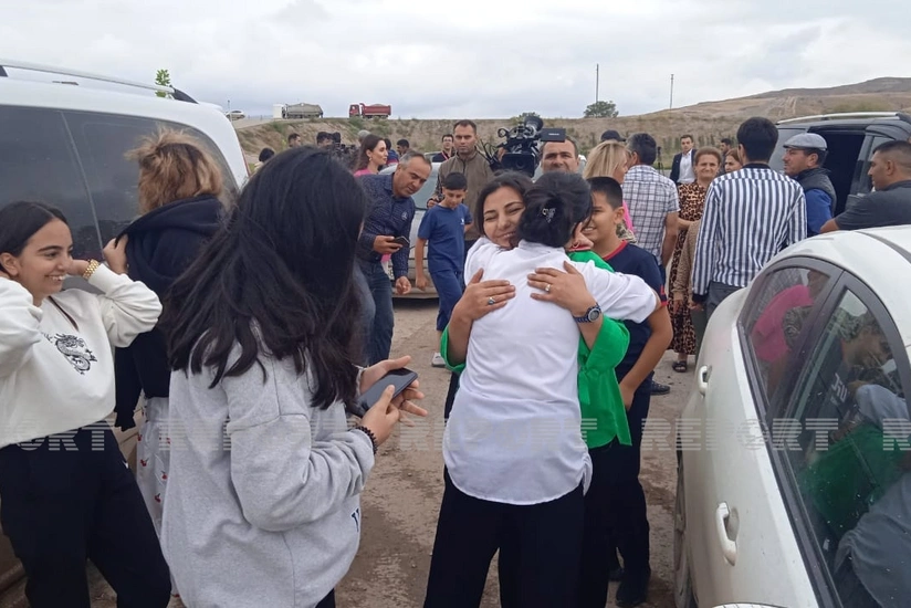 Ağalı kəndinə köçürülən sakinlər yeni evlərinə yerləşdirilib