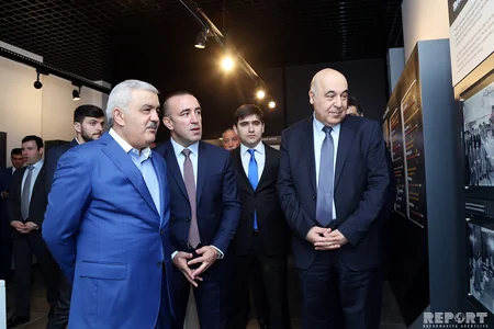 “Neftchi” football club museum and fan shop presented
