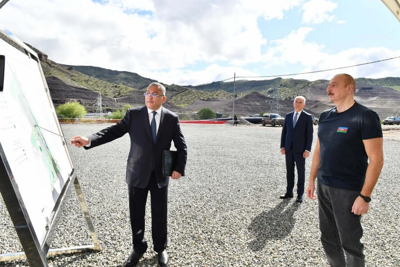 President Ilham Aliyev visits Lachin and Gubadli districts