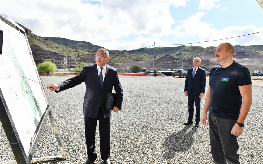 President Ilham Aliyev visits Lachin and Gubadli districts