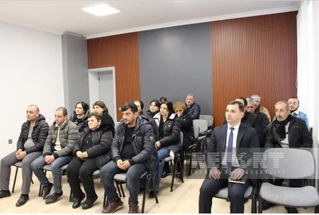 Oğuzda yaşayan udi icması ilə görüş keçirilib