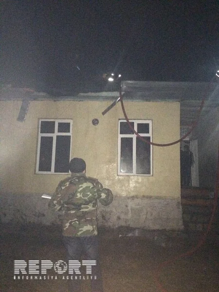 Qaxda körpələr evində yanğın baş verib - FOTO