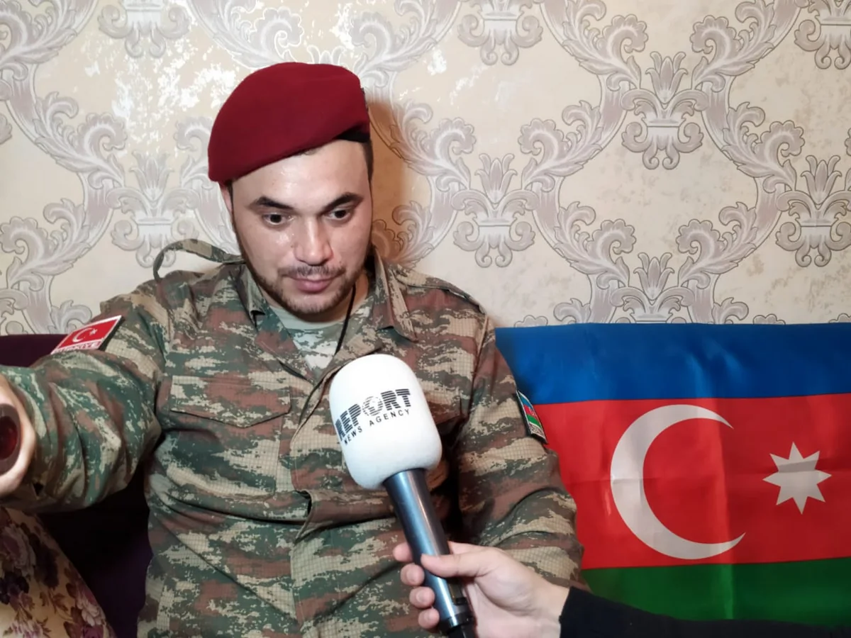 Müharibənin 43-cü günündə yaralanmış qazi: Səngərlər hamısı erməni leşlərilə doluydu