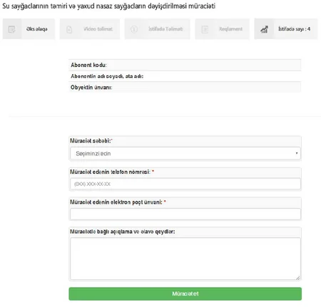“Azərsu”nun yeni elektron xidməti “E-hökumət” portalına inteqrasiya edilib