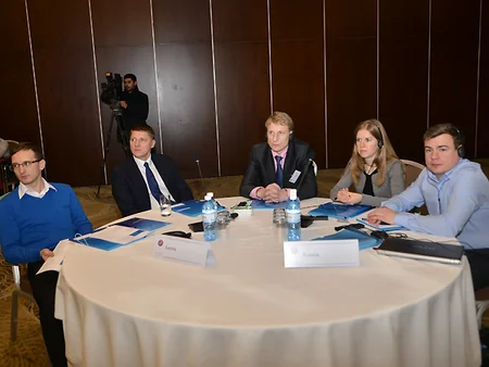 UEFA seminarına qatılan 14 ölkənin nümayəndələri Bakı Olimpiya Stadionunda olub