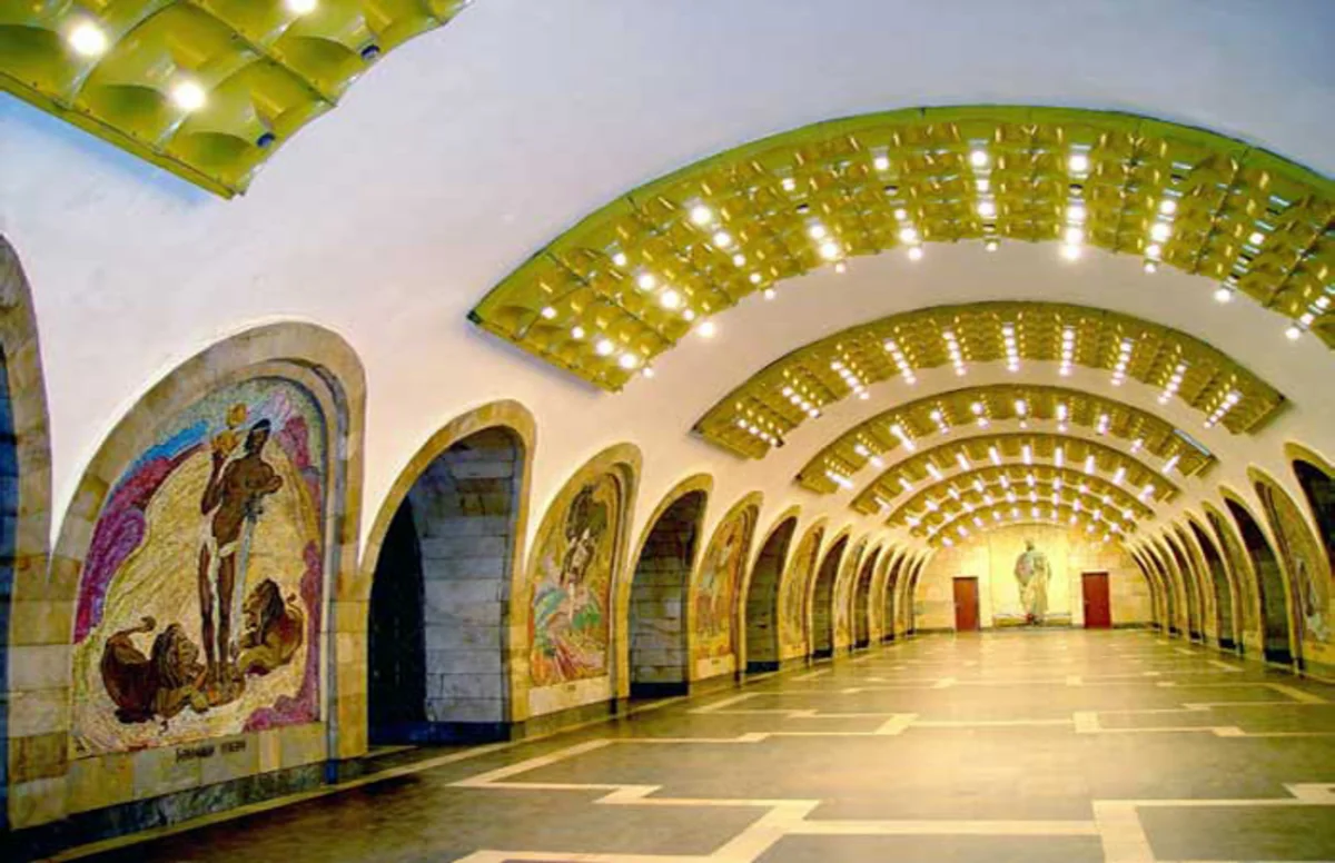 Станция метро Низами попала в пятерку самых красивых станций метро мира - ФОТО