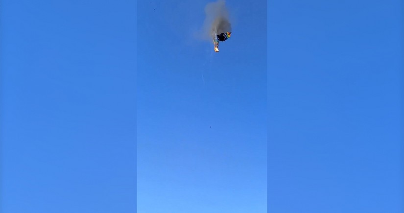Eight killed in hot air balloon crash in southern Brazil