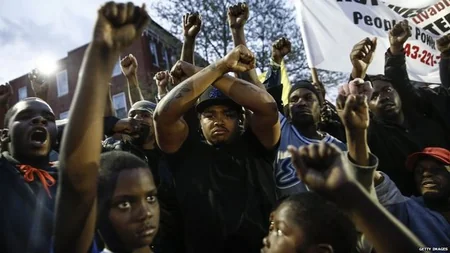 Baltimore police custody death protests grow