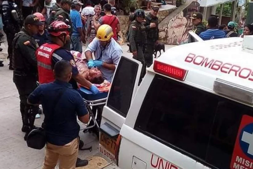 Kolumbiyada mədəndə partlayış olub, ölənlər və yaralananlar var - FOTO