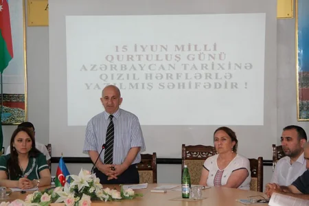 Mingəçevirin təhsil müəssisələrində Milli Qurtuluş Günü qeyd olunub