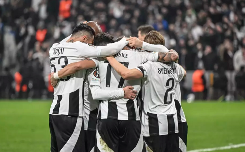 Beşiktaş UEFA Avropa Liqasının VII turunda qələbə qazanıb