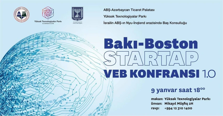 Azərbaycan startapları üçün Bakı-Boston Startap Veb Konfransı 1.0. təşkil ediləcək