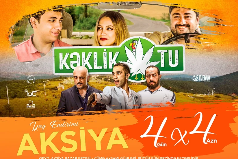 В Cinema Plus стартует акция 4х4 от Kəklikotu