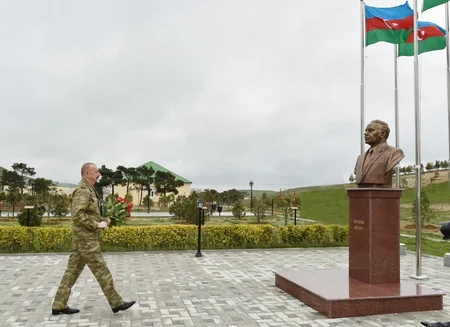 Prezident İlham Əliyev N saylı hərbi hissədə olub - FOTO - VİDEO - YENİLƏNİB-3