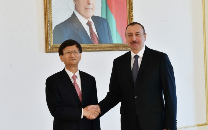 ​İlham Əliyev Çin sədrinin xüsusi nümayəndəsini qəbul edib